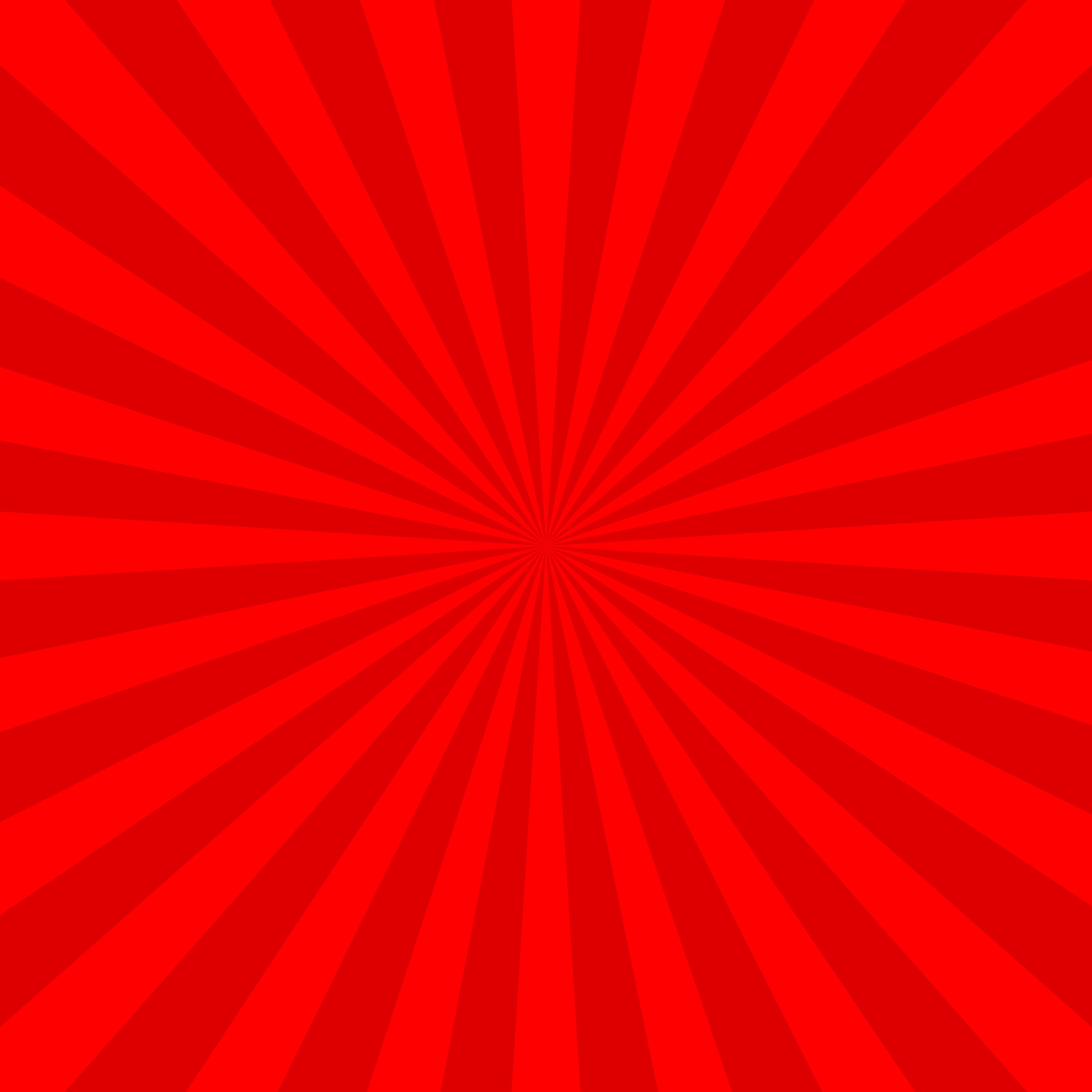 Red Sunburst Background